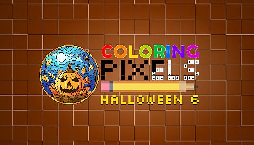 Coloring Pixels - Halloween 6 Pack