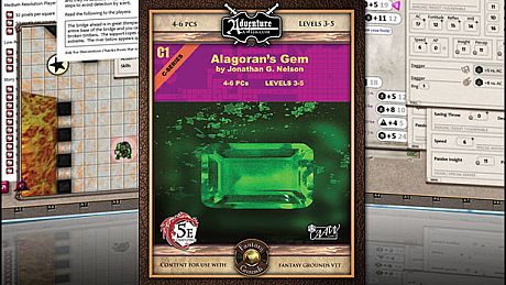 Fantasy Grounds - 5E: Alagoran's Gem DLC