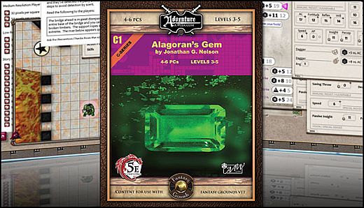 Fantasy Grounds - 5E: Alagoran's Gem
