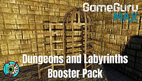 GameGuru MAX Fantasy Booster Pack - Dungeons and Labyrinths
