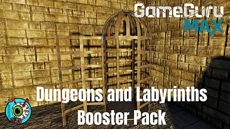 GameGuru MAX Fantasy Booster Pack - Dungeons and Labyrinths DLC
