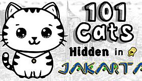 101 Cats Hidden in Jakarta