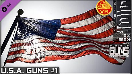 World of Guns VR: U.S.A. Guns Pack #1 DLC