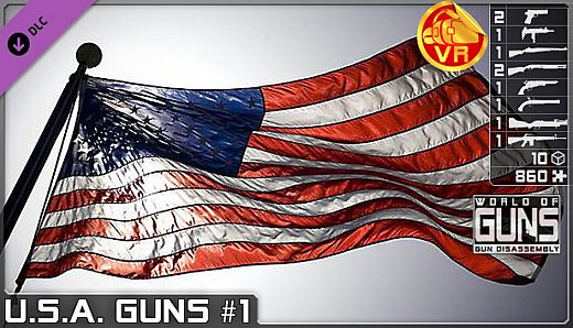 World of Guns VR: U.S.A. Guns Pack #1