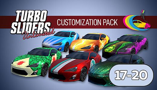 Turbo Sliders Unlimited - Customization Pack 17-20