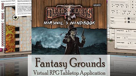 Fantasy Grounds - Deadlands Reloaded: Marshall's Handbook and Extension DLC