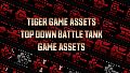 TIGER GAME ASSETS TOP DOWN BATTLE TANK GAME ASSETS