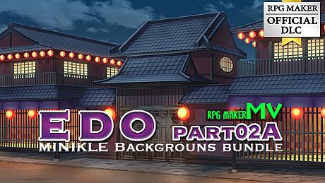 RPG Maker MV - Minikle Backgrounds Bundle EDO part02 A DLC