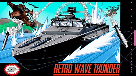 Retro Wave Thunder Game
