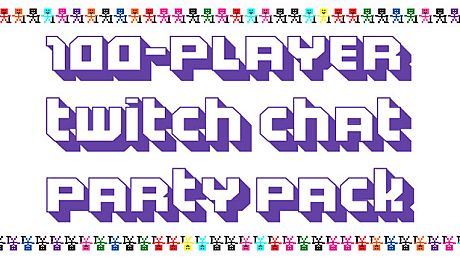 100-Player Twitch Chat Party Pack Game