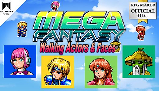 MEGA FANTASY Walking Actors and Faces