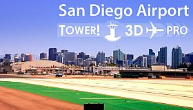 San Diego International [KSAN] airport for Tower!3D Pro