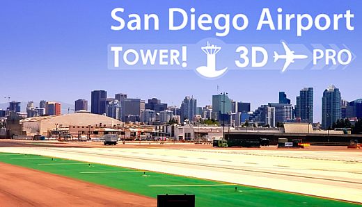 San Diego International [KSAN] airport for Tower!3D Pro