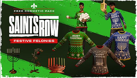 Saints Row - Festive Felonies FREE Cosmetic Pack