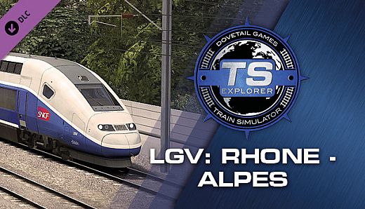 Train Simulator: LGV Rhône-Alpes & Méditerranée Route Extension Add-On