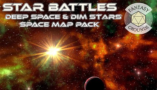 Fantasy Grounds - Star Battles: Deep Space and Dim Stars Space Map Pack
