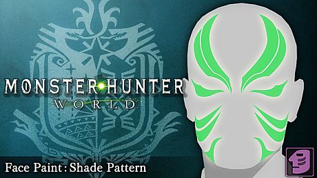 Monster Hunter: World - Face Paint: Shade Pattern DLC