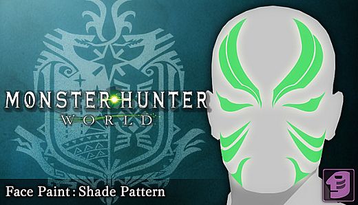 Monster Hunter: World - Face Paint: Shade Pattern
