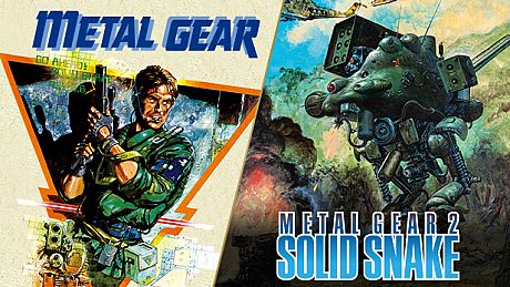 METAL GEAR & METAL GEAR 2: Solid Snake Game