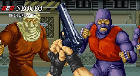 ACA NEOGEO THE SUPER SPY Game