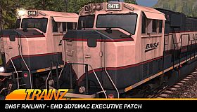 Trainz 2022 DLC - BNSF Railway EMD SD70MAC Executive Patch
