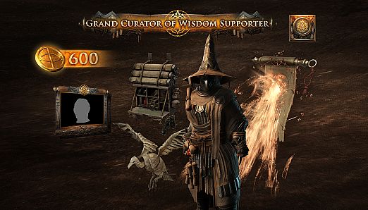 Grand Curator of Wisdom Supporter Pack