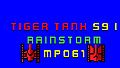 Tiger Tank 59 Ⅰ Rainstorm MP061