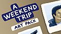 A Weekend Trip - Art Pack