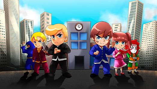 The Legend of the Dragonflame Highschool Collection