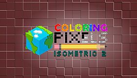Coloring Pixels - Isometric 2