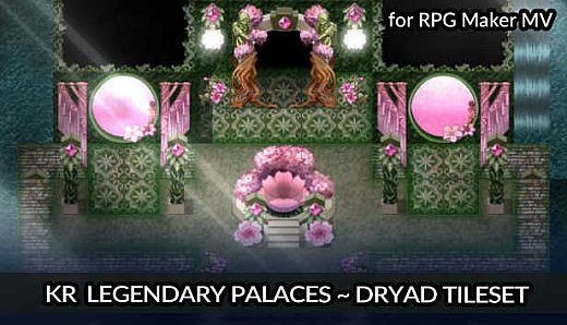 RPG Maker MV - KR Legendary Palaces - Dryad Tileset
