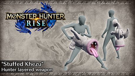 Monster Hunter Rise - "Stuffed Khezu" Hunter layered weapon (Light Bowgun) DLC
