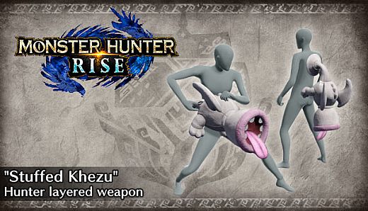 Monster Hunter Rise - "Stuffed Khezu" Hunter layered weapon (Light Bowgun)