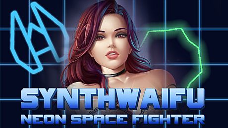 Synthwaifu: Neon Space Fighter Game