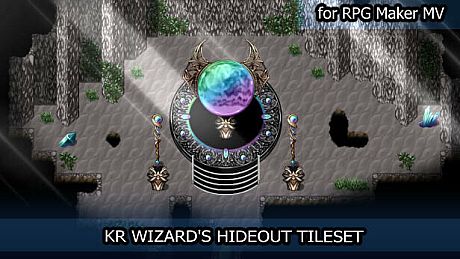 RPG Maker MV - KR Wizard's Hideout Tileset DLC