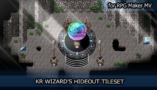 RPG Maker MV - KR Wizard's Hideout Tileset