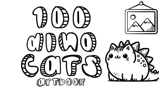 100 Dino Cats - Artbook
