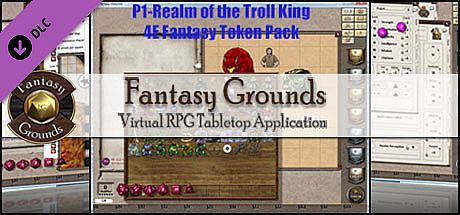 Fantasy Grounds - P1-Realm of the Troll King 4E Fantasy (Token Pack) DLC
