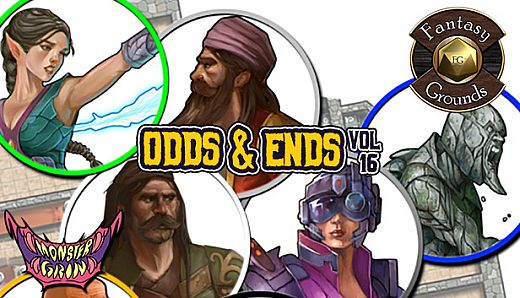 Fantasy Grounds - Odds & Ends, Volume 16 (Token Pack)