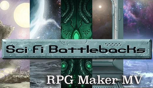 RPG Maker MV - Sci-Fi Battlebacks