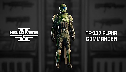 HELLDIVERS 2 - TR-117 Alpha Commander Armor Set