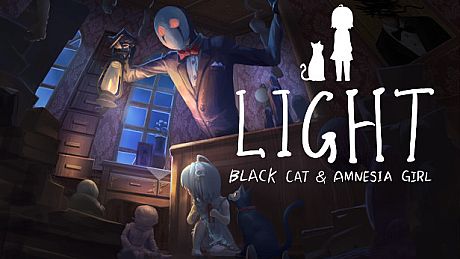 LIGHT: Black Cat & Amnesia Girl Game