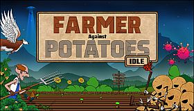 Farmer Against Potatoes Idle