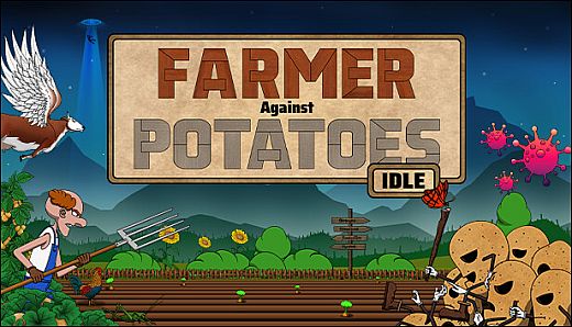 Farmer Against Potatoes Idle