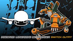 Lethal League Blaze - Insectoid Loneriding Mechranger outfit for Switch