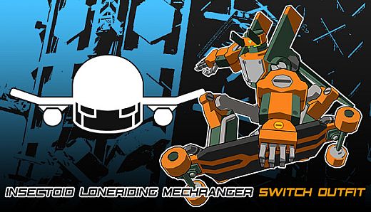 Lethal League Blaze - Insectoid Loneriding Mechranger outfit for Switch