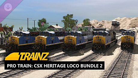 Trainz Plus DLC - Pro Train: CSX Heritage Loco Bundle 2 DLC