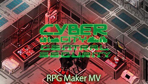 RPG Maker MV - CyberCity Central Security Tiles