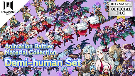 Animation Battler Material Collection Demi-human Set DLC