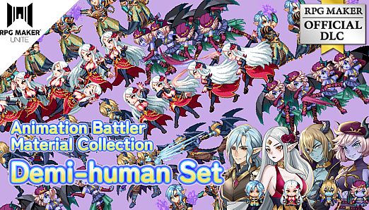 Animation Battler Material Collection Demi-human Set